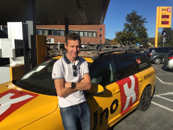 SPORTSSJEF: Kurt Asle Arvesen blir sjef for det sportslige i det nye norske kontinentallaget Uno-X Hydrogen Development Team så snart han er ferdig i Team Sky. Foto: Uno-X Hydrogen Development Team Kurt Asle Arvesen - team director Uno X Hydrogen Development team - Foto