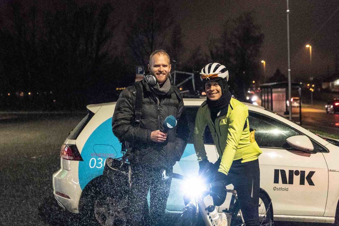 RADIO I ØSTFOLD: Prosjektet Klimapilegrim fikk god oppmerksomhet i fjor og Tour de Klima blir et hakk mer profesjonelt. Foto: Joakim Birkeland Foto Joakim Birkeland nrk østfold 2