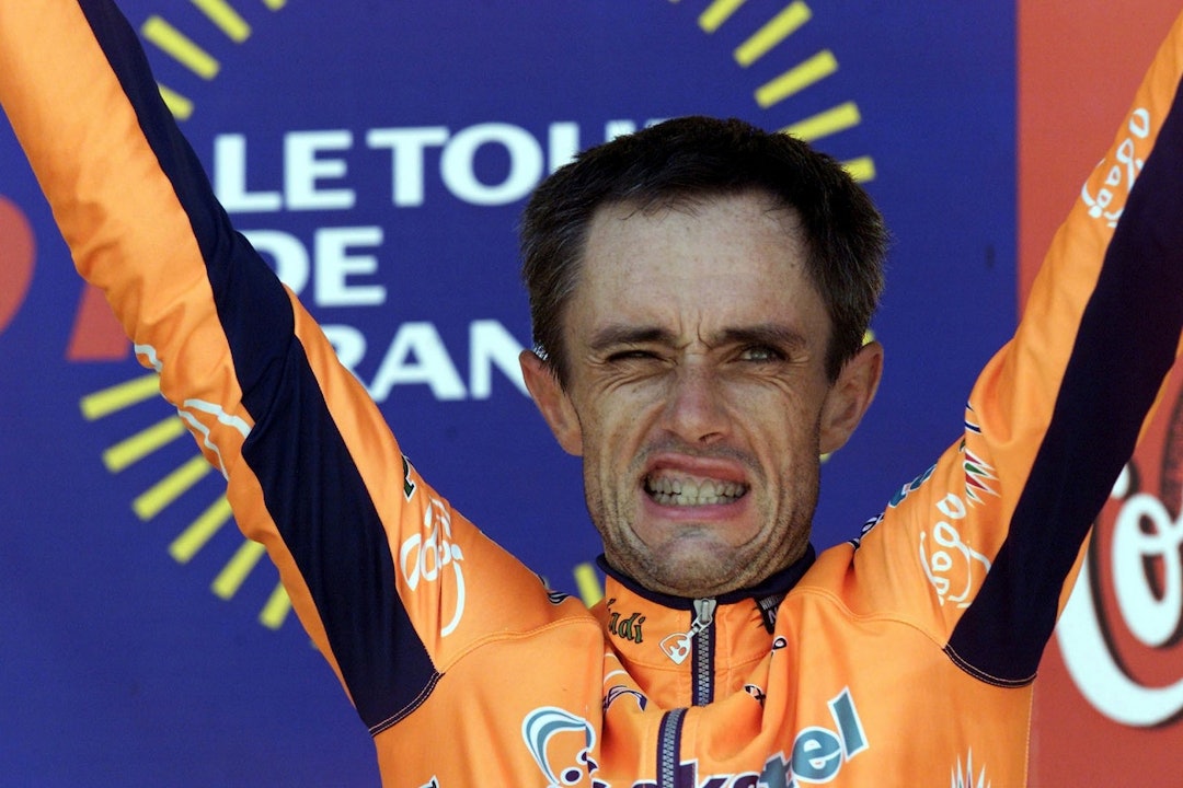 IKKE HELT A4: Roberto Laiseka var av den helt spesielle sorten, her etter etappeseier i Tour de France. Foto: Cor Vos IKKE HELT A4: Roberto Laiseka var av den helt spesielle sorten, her etter etappeseier i Tour de France. Foto: Cor Vos