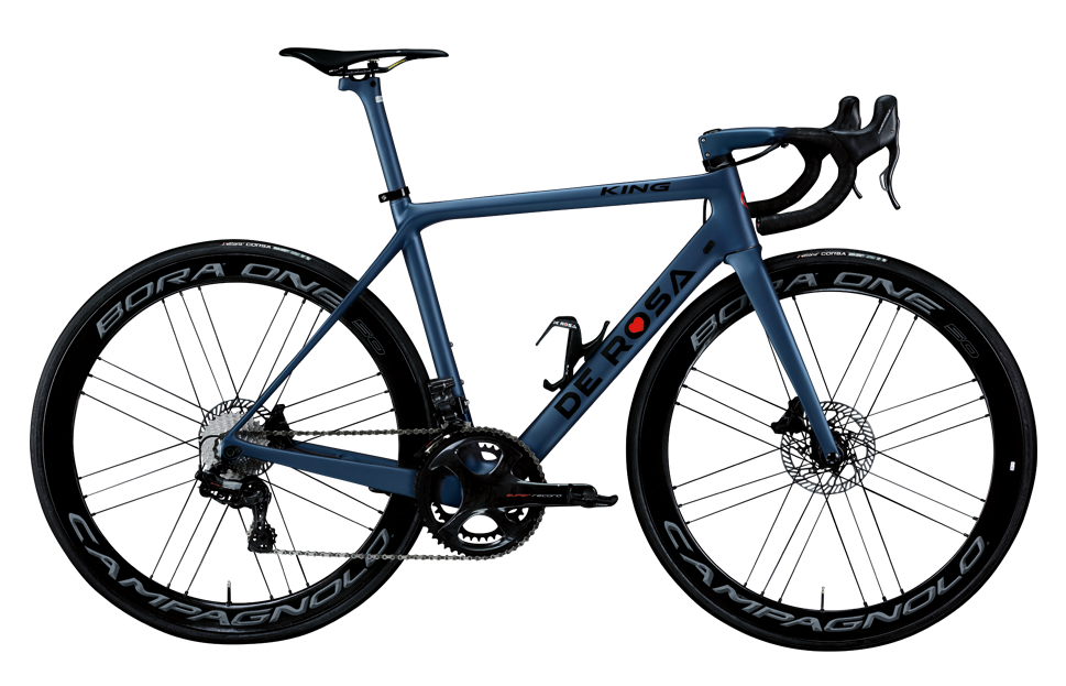 KONGESYKKEL: De Rosa KING er en del av merkets Black Label-kolleksjon som produseres i sin helhet i Italia. De Rosa King