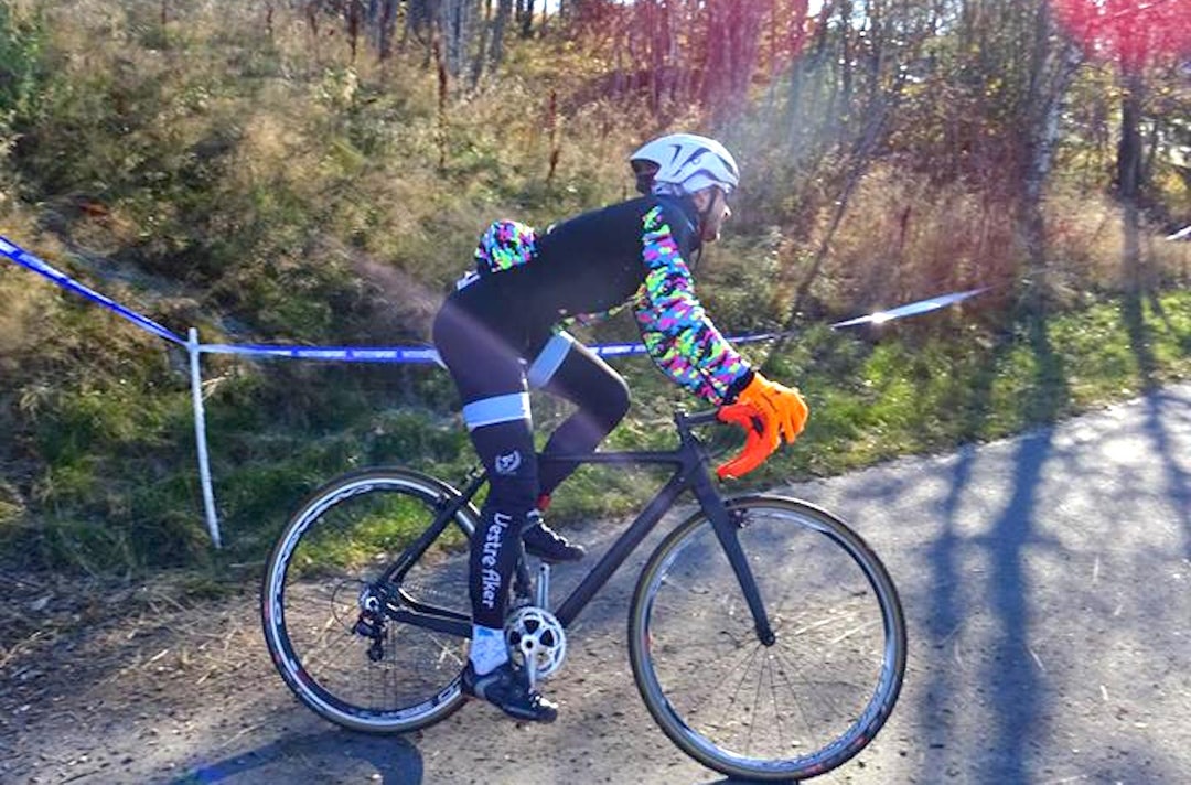 Kristian Oftedahl vant Tryvannskross. Foto: Stian Tveit Kristian Oftedal Tryvannskross