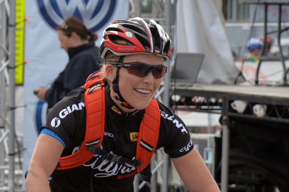 Heidi Sandstø på NCFs paneldebatt om jentesykling