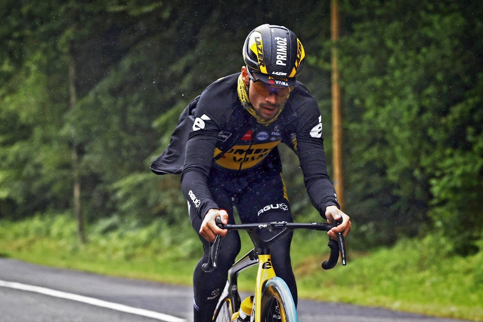 TILBAKE I AKSJON: Etter to måneder uten ritt står Primoz Roglic klar på startstreken i Tour de France lørdag. Foto: Cor Vos CORVOS_00033252-018
