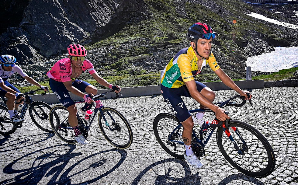 I FORM: Richard Carapaz vant Tour de Suisse i oppkjøringen til Tour de France. Foto: Cor Vos richard carapaz tour de france favoritter