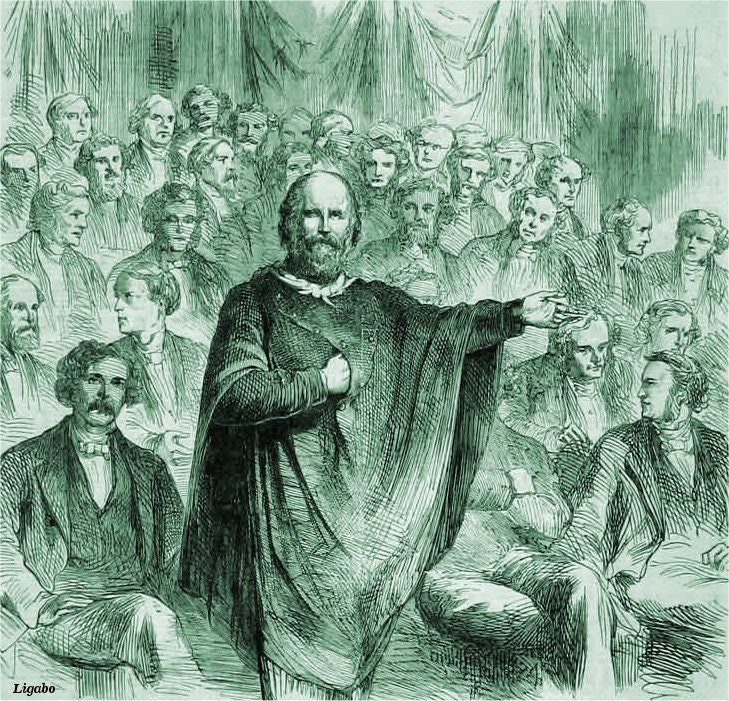 TALEFØR: Guiseppe Garibaldi jobbet hardt for å samle Italia. Han klarte det til slutt. Foto: Commons. 