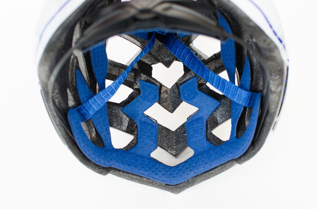 BEHAGELIG: Mange store og type puter sørger for at Orbea Odin er en av de mer behagelige hjelmene på markedet. BEHAGELIG: Mange store og type puter sørger for at Orbea Odin er en av de mer behagelige hjelmene på markedet.