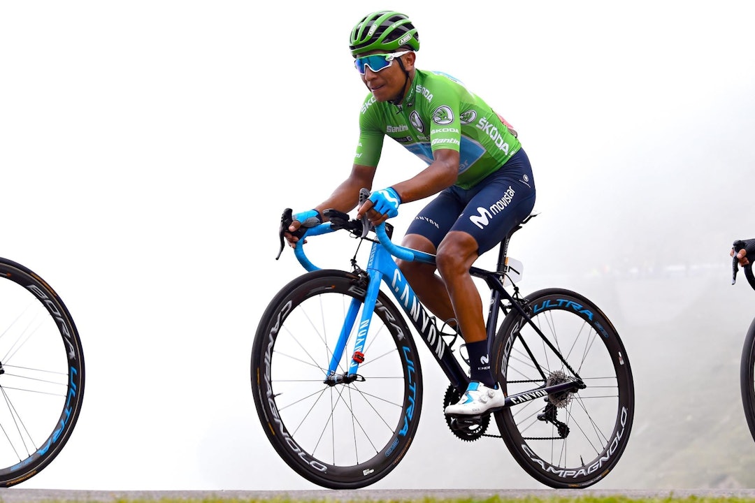 BLIR HOS CANYON: Nairo Quintana bytter lag, men vil fortsatt ha en Canyon Ultimate. Foto: Cor Vos. Nairo Quintana