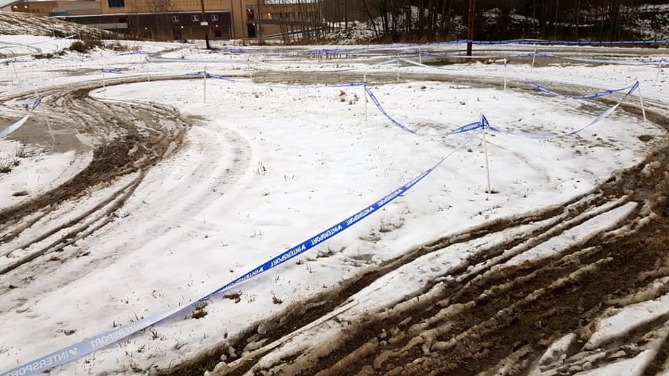 OPTIMALT? Forsvinner snøen blir det drømmeforhold, fryser det på blir det et mareritt. Foto: Tom Atle Bordevik. Cyclocross gjørme