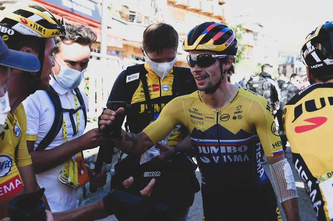 STRONGMAN: Primoz Roglic - vår soleklare favoritt til gul trøye i Paris. Foto: Cor Vos. tour-de-france-2020-4