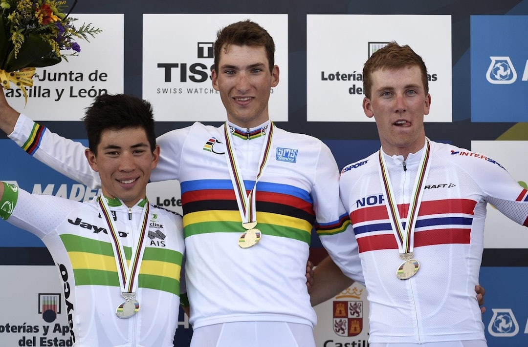 HAPPY ENDING: VM-bronse er bare ett av mange sterke resultater som gav Skjerping proffkontrakt. Foto: Cor Vos. HAPPY ENDING: VM-bronse er bare ett av mange sterke resultater som gav Skjerping proffkontrakt. Foto: Cor Vos.