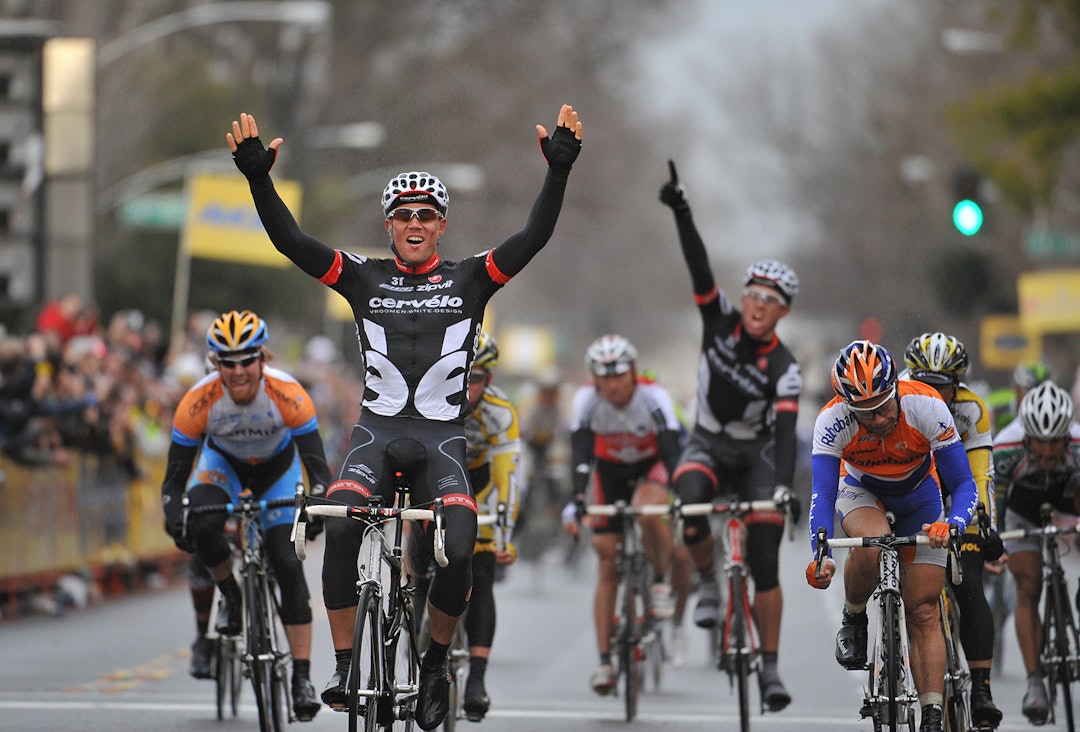 INGEN SOM VET: Hushovd vinner Het Nieuwsblad i 2009. Om noen av journalistene fra i går i det hele tatt kjenner til rittet, virker tvilsomt. Foto: Cor Vos.