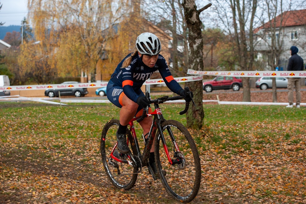 FOKUSERT: Emilie Moberg på vei mot sjuendeplass. Foto: Audun Morgestad Superpokal Voldsløkka 2019 i bilder 7