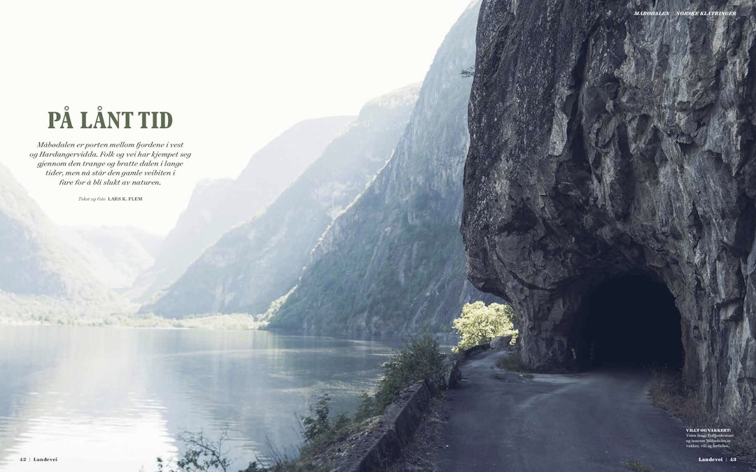 PÅ LÅNT TID: Ønsker du å sykle gamleveien fra Eidfjord til Vøringsfossen begynner du å få dårlig tid. Vi tok turen. Foto: Lars Flem. PÅ LÅNT TID: Ønsker du å sykle gamleveien fra Eidfjord til Vøringsfossen begynner du å få dårlig tid. Vi tok turen. Foto: Lars Flem.