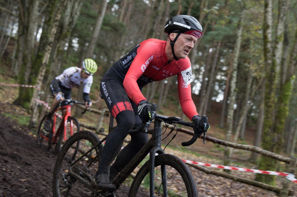 SLITSOMT: Tom Atle Bordevik ute på enda en runde. Foto: Bengt Ove Sannes Norgescup kross 2019 Sandnes