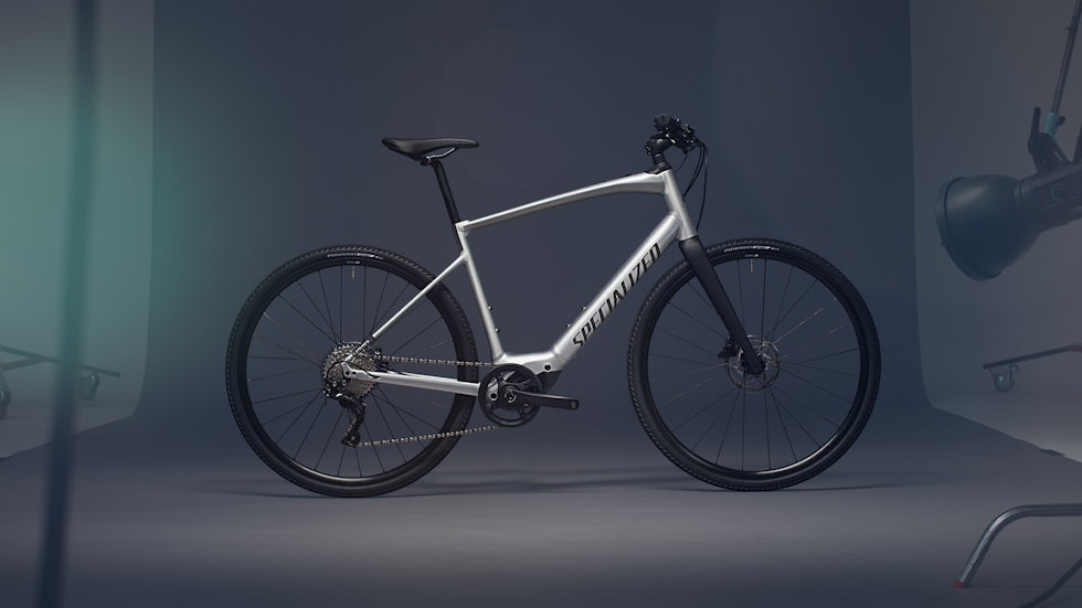 SUPERRASK: Specialized Turbo Vado SL med sperre på 45 km/t. Vi tror øvre tillatte fartsgrense øker fra 25 km/t for hjelpemotorer. Foto: Specialized. specialized turbo vado sl