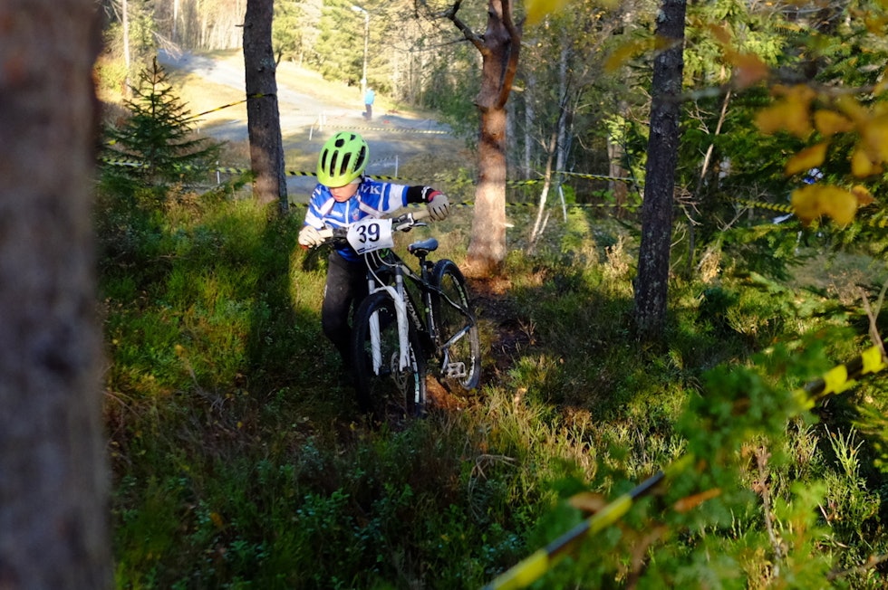 GÅPARTI: Det ble litt pushbike for noen og enhver. Foto: Benjamin Werner Trønderkross 2019 i bilder Foto: Benjamin Werner