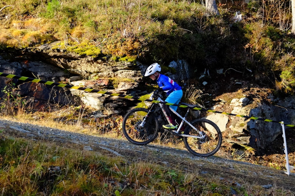 GIR JERNET: Det jages i motbakke. Foto: Benjamin Werner Trønderkross 2019 i bilder Foto: Benjamin Werner