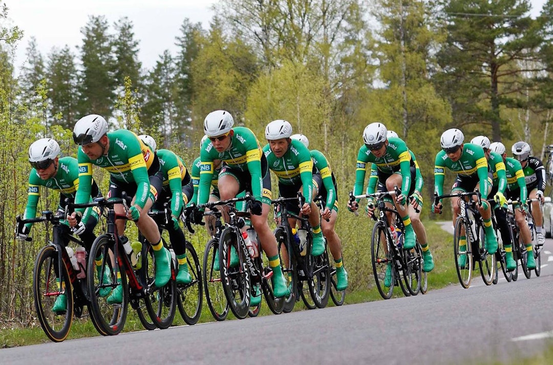 LILLEHAMMER EKSPRESSEN har ligget et hår foran konkurrentene på oppkjøringsrittene. Foto: Ola Morken LCK ved Harestua Nordmarka Rundt 2015 - Ola Morken 1400x924