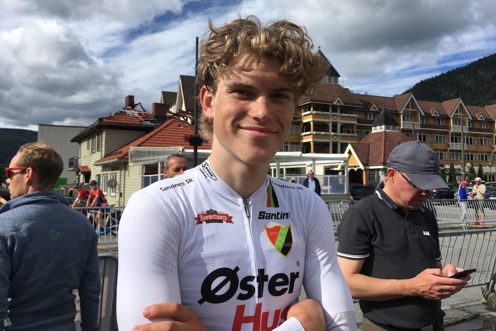 SULTEN: Førsteårsjunior Per Strand Hagenes fra Sandnes SK har hevdet seg sterkt i tempo denne sesongen og vant tempo-NM individuelt. Foto: Ingeborg Scheve Per Strand Hagenes Sandnes SK