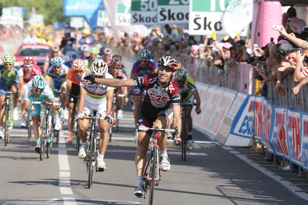TO GIRO-TRIUMFER: Kurt Asle Arvesen vet godt hva som kreves for å prestere i Giro d'Italia, hvor han selv vant en etappe i både 2003 og 2007. Foto: Cor Vos kurt asle arvesen giro d'italia