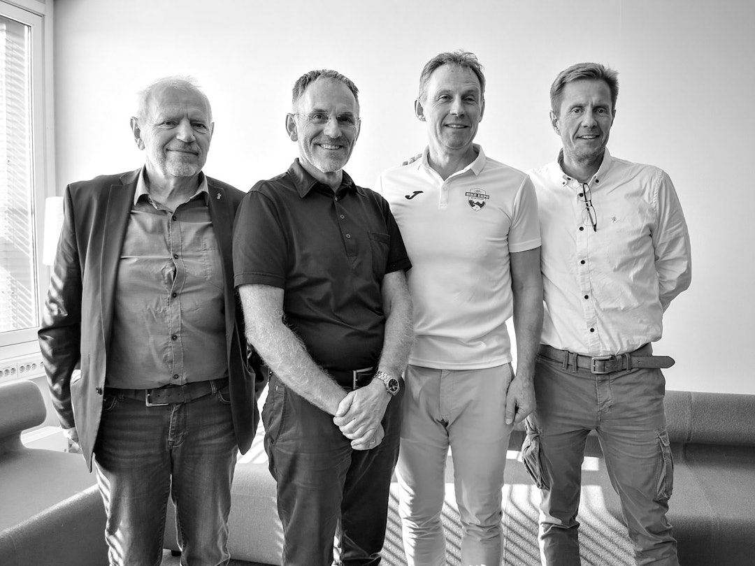 ARRANGERER BIKE EXPO: Fra venstre: Thor Haraldsen, Bjørn Sætre, Dag Fodstad og Per Anders Iversen. Foto: Henrik Alpers. ARRANGERER BIKE EXPO: Fra venstre: Thor Haraldsen, Bjørn Sætre, Dag Fodstad og Per Anders Iversen. Foto: Henrik Alpers.