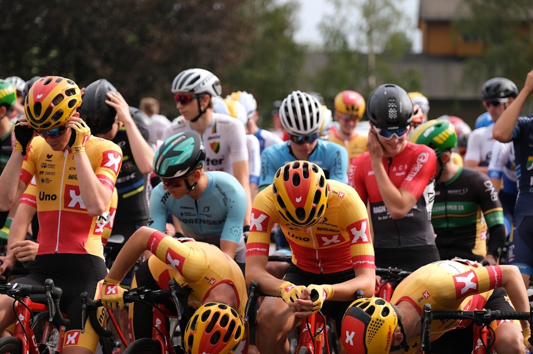 LIKE FØR: Alle spenner og klikk sjekkes. Foto: Mikkel Skretteberg/sportsfoto.no LIKE FØR: Alle spenner og klikk sjekkes. Foto: Mikkel Skretteberg/sportsfoto.no