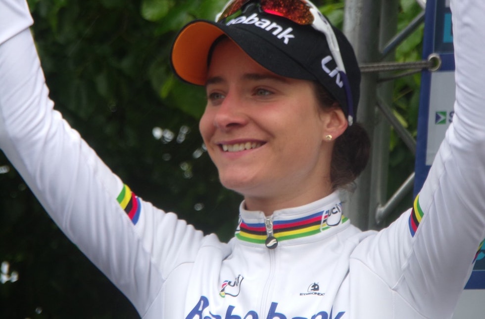Marianne Vos er en av få kvinner som kan leve av sykkelkarrieren. Foto: John Orbea/Creative Commons Marianne Vos - May 10 2014 . John Orbea 1400x924
