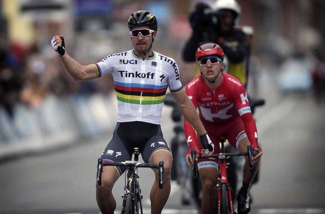 Cancellara - Sep van Marcke - Gent Wetvelgem 2016 - Cor Vos 1400x924