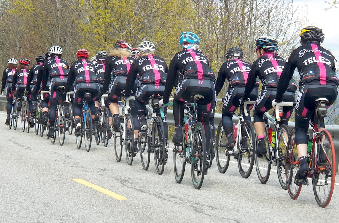 Team GirlPower vant Trondheim-Oslo, men Linda Treseng mener jentelagene bør satse friskere enn kun seier. Foto: Privat GirlPower rulle - Ronnie Werner Mathisen 1400x924