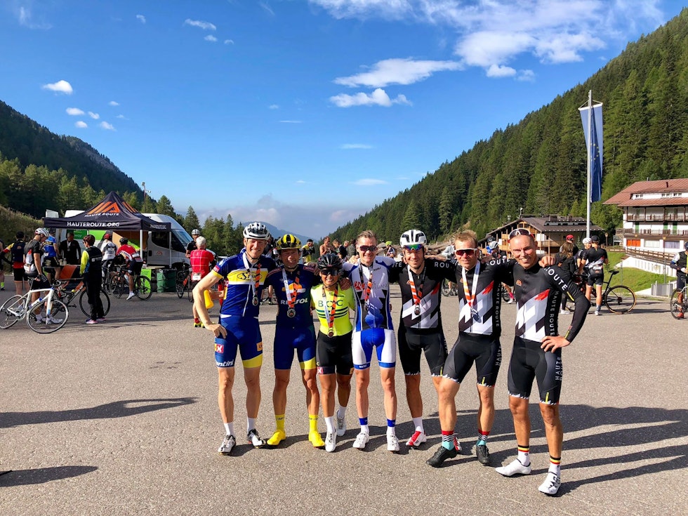 NORSK KONTINGENT: F.v. Fra venstre Anders Minge, Helmer Berre, Caroline Vamnes, Jørund Rong, Øystein H. Hjelm, Tommy Nielsen og Dag Tore Roe. NORSK KONTINGENT: F.v. Fra venstre Anders Minge, Helmer Berre, Caroline Vamnes, Jørund Rong, Øystein H. Hjelm, Tommy Nielsen og Dag Tore Roe.