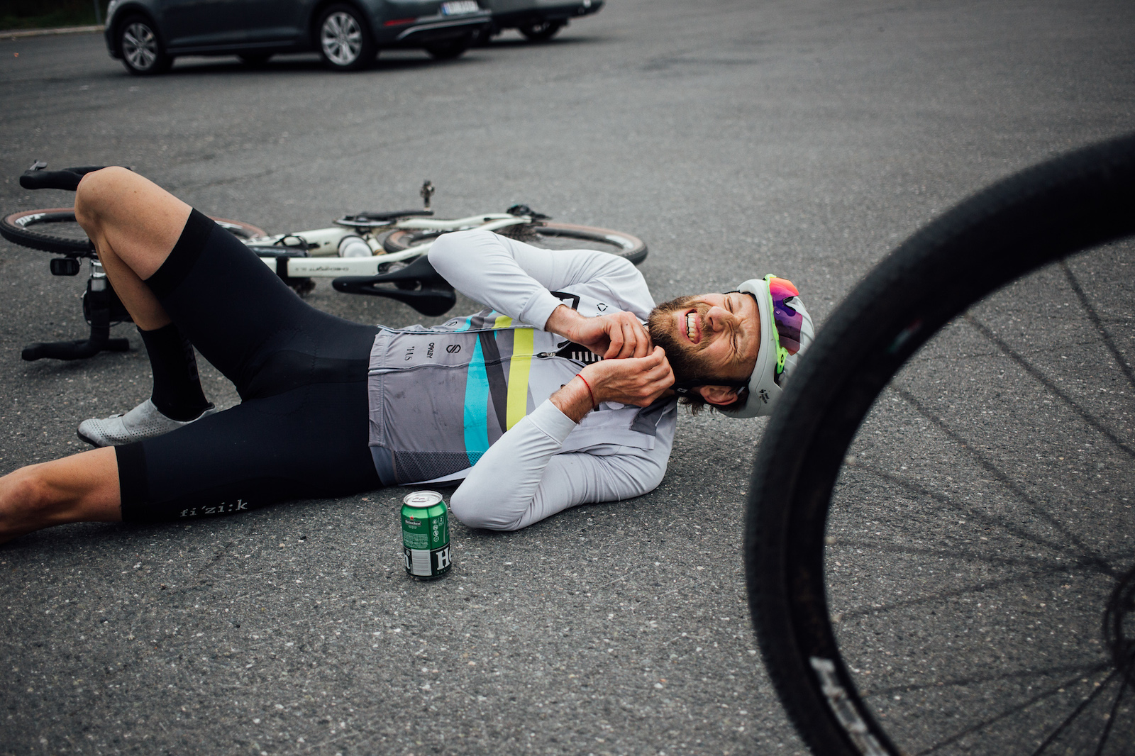 Otto Andreas Solberg etter Oslo Gravel Grinder