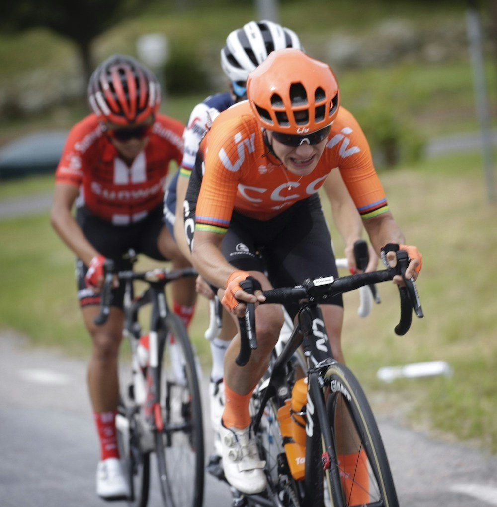 TITTELFORSVARER: Marianne Vos vant Ladies Tour of Norway 2018. Foto: Cor Vos TITTELFORSVARER: Marianne Vos vant Ladies Tour of Norway 2018. Foto: Cor Vos