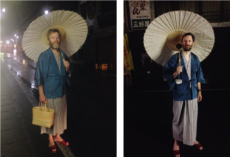 EVENTYRERE: Christian Møkleby (t.v) og Alexander Kloster-Jensen under deres reise gjennom Japan. Foto: Alexander Kloster-Jensen. EVENTYRERE: Christian Møkleby (t.v) og Alexander Kloster-Jensen under deres reise gjennom Japan. Foto: Alexander Kloster-Jensen.