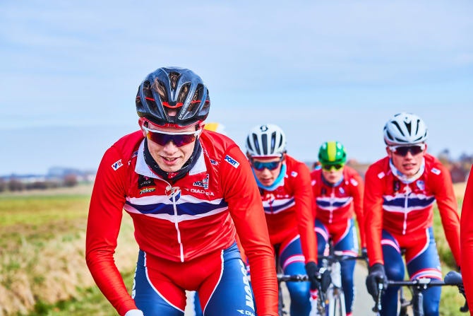 VM-KLARE: Norge har tatt ut totalt 26 ryttere til landeveis-VM i Innsbruck. Foto: NCF it8ydmrhwlbwqvq2rjkt