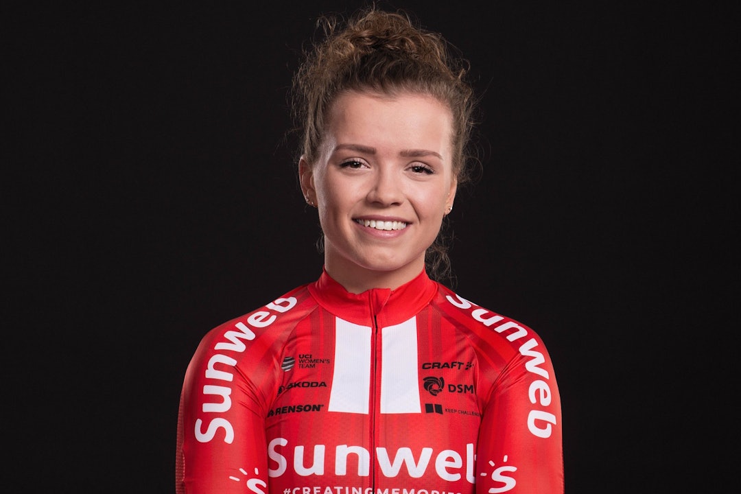 BESTE NORSKE: Susanne Andersen ble beste norske i kvinnenes fellesstart. Foto: Team Sunweb