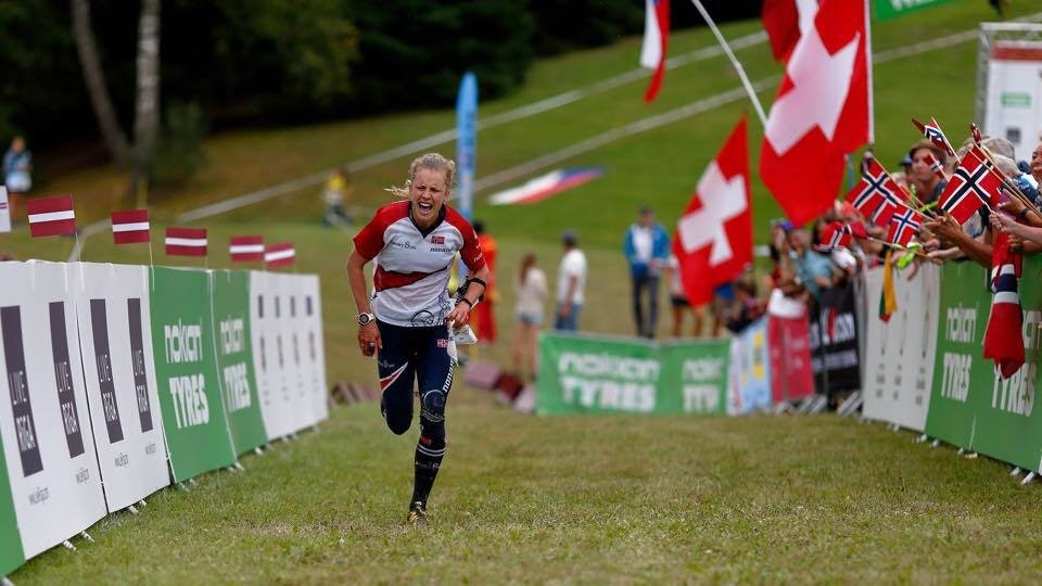 INGEN SYKLIST: Olaussen er til daglig orienteringsløper. Per dags dato er hun også Norges raskeste kvinne opp Tryvann. Foto: Privat. kamilla olaussen qom strava kristin falck