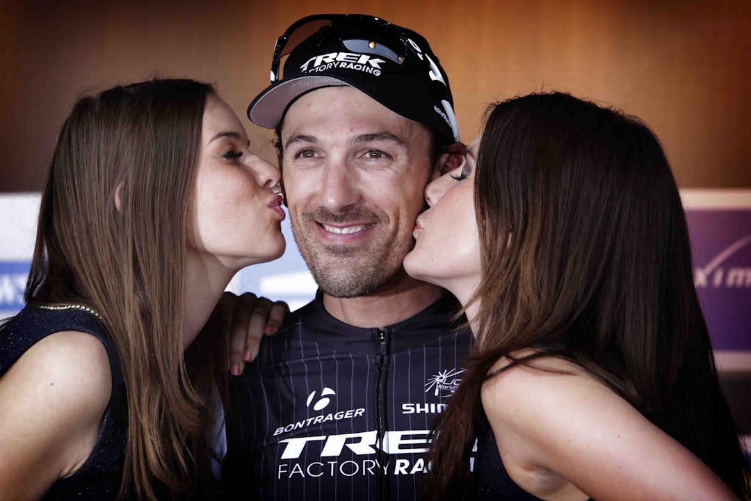 KLASSIKERSKJEGG: Fabian Cancellara, i år blir det ikke noe damer på deg. Kristoff vinner Roubaix. Foto: Cor Vos. KLASSIKERSKJEGG: Fabian Cancellara, i år blir det ikke noe damer på deg. Kristoff vinner Roubaix. Foto: Cor Vos.