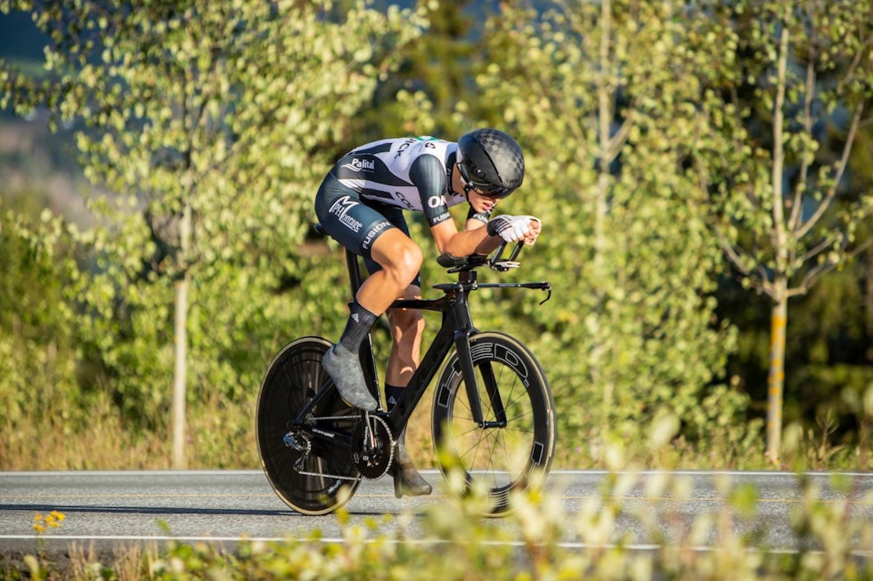 TREDJEMANN: Johan Price-Pejtersen, Team Coloquick. Foto: Pål Westgaard Johan Price-Pejtersen - Uno-X Development Weekend Hafjell GP - Pål Westgaard