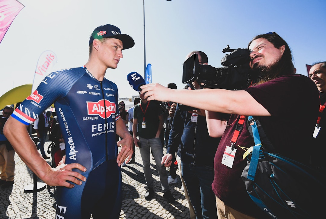 RITTPAUSE: Van der Poel har kun kjørt ett ritt i år, Volta ao Algarve. Foto: Cor Vos. mathieu van der poel