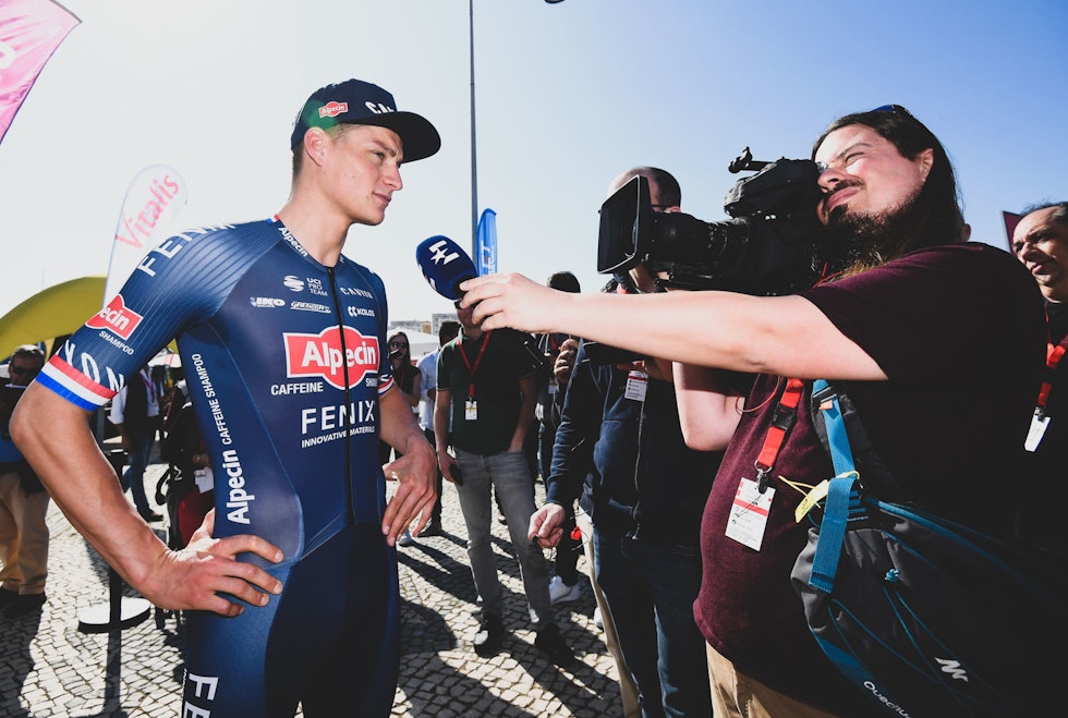 RITTPAUSE: Van der Poel har kun kjørt ett ritt i år, Volta ao Algarve. Foto: Cor Vos. mathieu van der poel