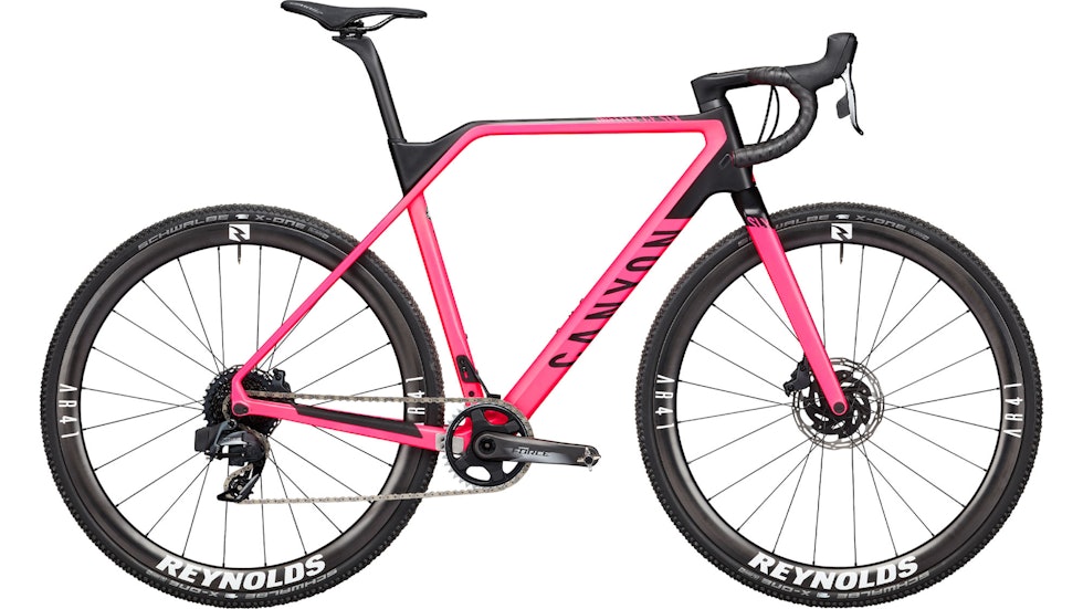 TOPPMODELL #2: Ønsker du endelt oppsett, leveres sykkelen med SRAM Force eTap. Også her er prisen høy, 50.899 kroner. canyon inflite slx 9