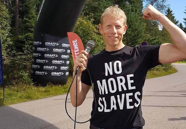 ENGASJERT: Stein Magnus Olafsrud under Hope Challenge 2017. Foto: Hope Challenge Stein Magnus Olafsrud - hope challenge 2017 Privat crop