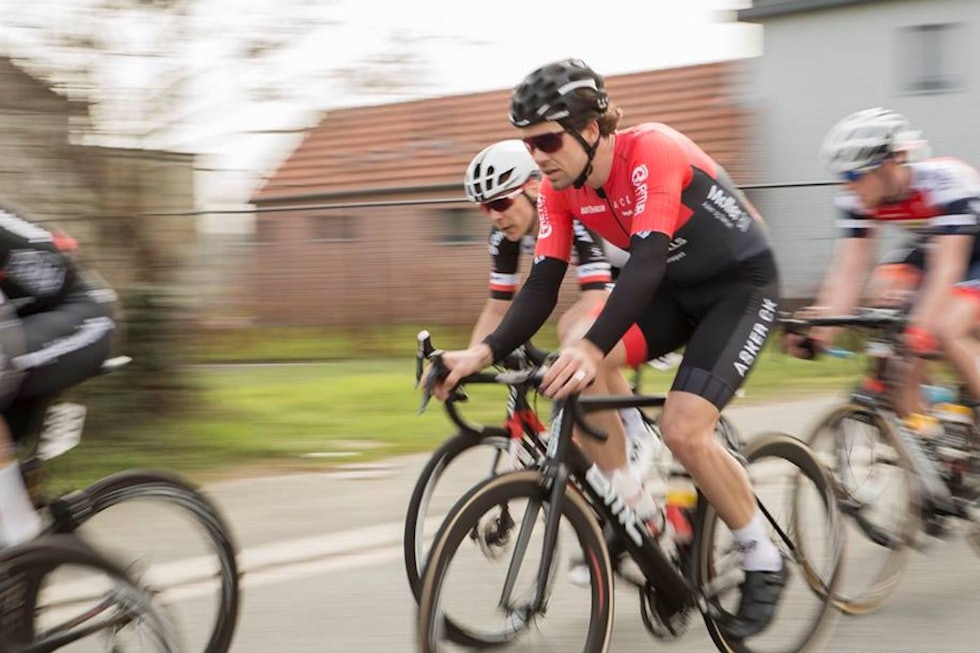AMBISIØS: Kristoffer Ylven Westgaard (25) sikter mot proffkontrakt og har ambisjoner om å heve seg noen hakk fra 2017-sesongen. Foto: Pål Westgaard Kristoffer Ylven Westgaard - Belgia 2018 - Pål Westgaard 1400x933