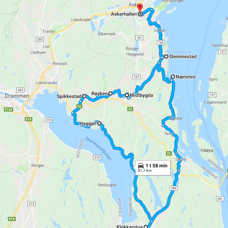 Askerrunden Askerrunden kart 2018 750x