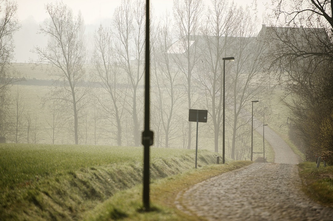 HAAGHOEK: En stille aprilmorgen. Foto: Kristof Ramon Kramon_RVV2016recon_DSC5922 - Version 2