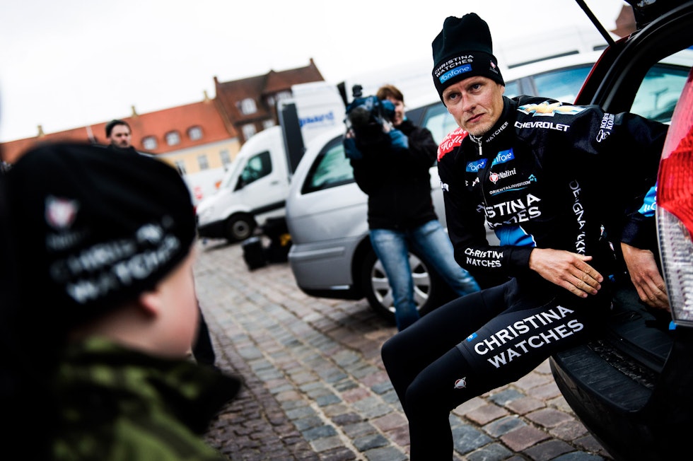EGET LAG: Michael Rasmussen startet etterhvert laget Christina Watches, med flere ulike navnesponsorer. Laget signerte mange kontroversielle utøvere, og fikk invitasjon til få løp. Foto: Cor Vos. EGET LAG: Michael Rasmussen startet etterhvert laget Christina Watches, med flere ulike navnesponsorer. Laget signerte mange kontroversielle utøvere, og fikk invitasjon til få løp. Foto: Cor Vos.