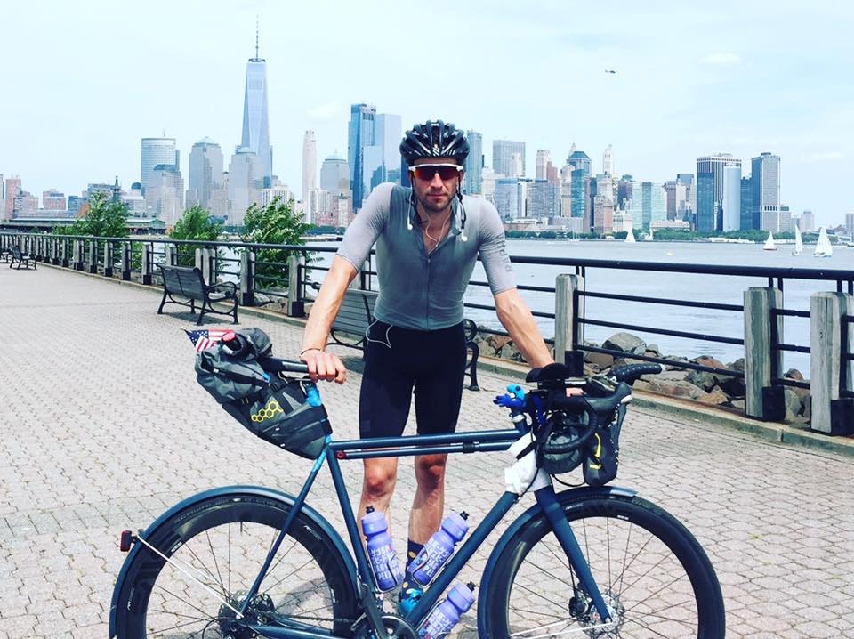 ALLSIDIG: Landeveis redaktør Henrik Alpers syklet tvers over USA i fjor sommer. Foto: Privat Henrik Alpers - 2017 - Privat