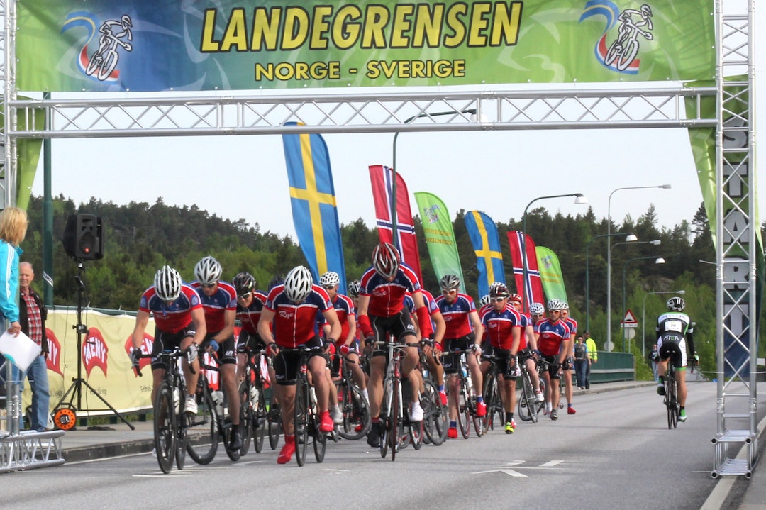LAGT NED: Landegrensen er også lagt ned på grunn av de nye kravene til løypevakter. Foto: Ingeborg Scheve Rye XP Landegrensen 2013 - Scheve 1400x933