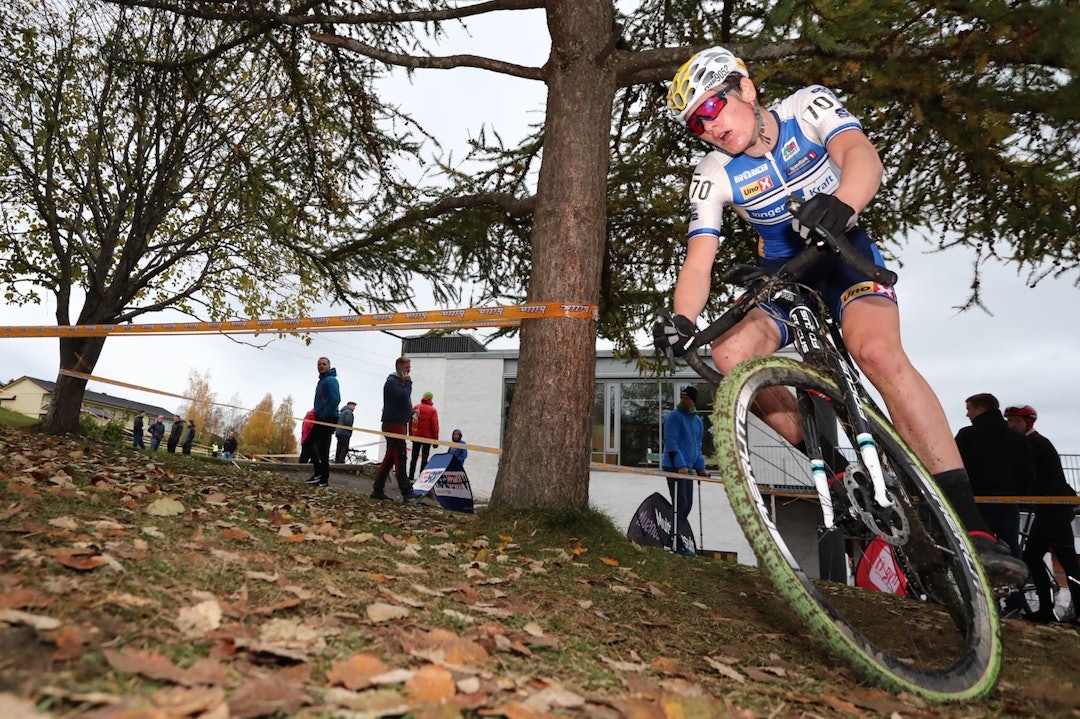 VINNER: Søren Wærenskjold har allerede vunnet kross-Norgescupen. Foto: Ola Morken Søren Wærenskjold - Mjøskross 2017 - Ola Morken 1400x933