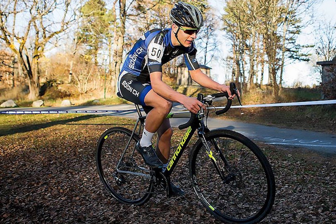 VERDENSCUPDEBUTANT: Nybakt norgesmester Tobias Johannessen debuterer i kross-verdenscupen på søndag. Foto: Pål Westgaard Tobias Johannessen - NM kross Arendal 2017 - Foto Pål Westgaard 1400x933